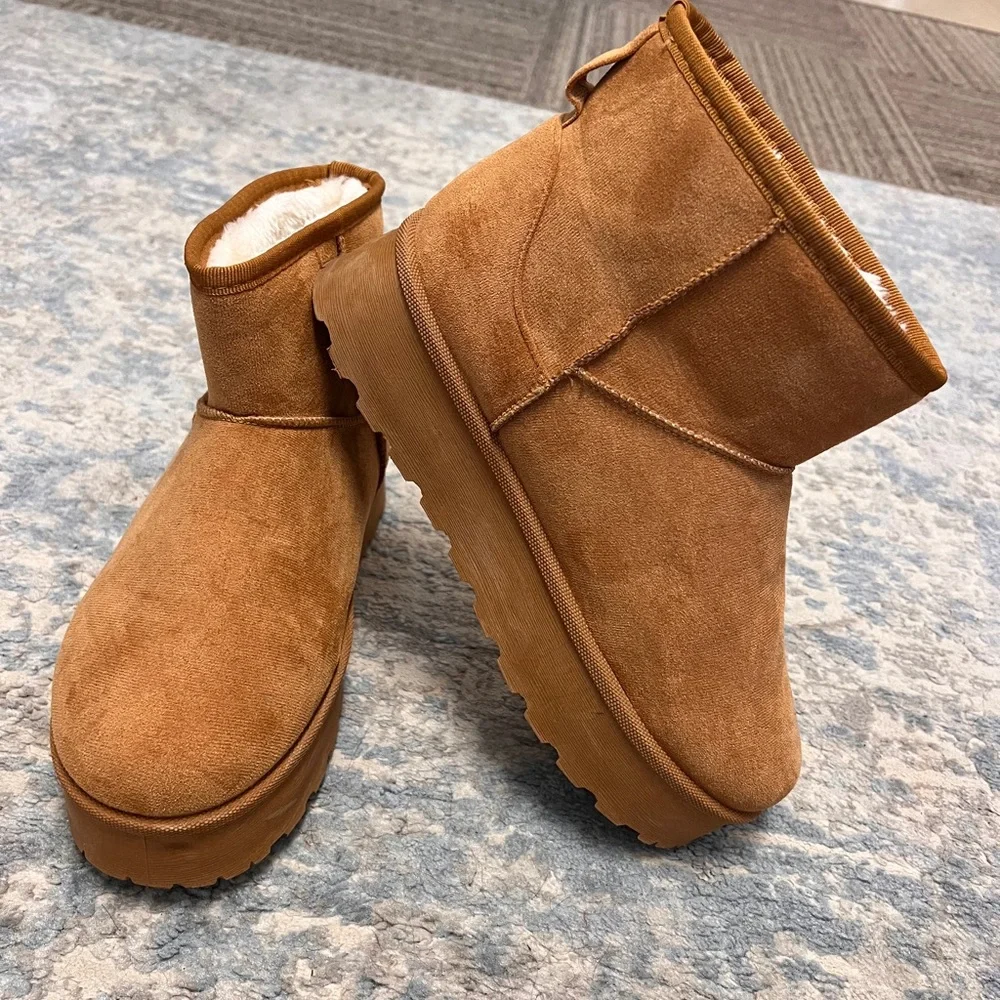 Mini platform booties - Picture 3 of 3